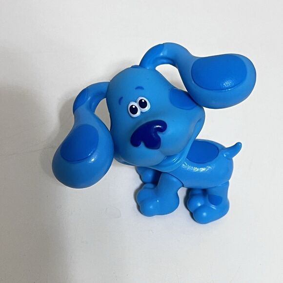 Viacom Just Play Blue's Clues 2" Posable Figures Magenta and Blue Dogs 2019 - Picture 2 of 13